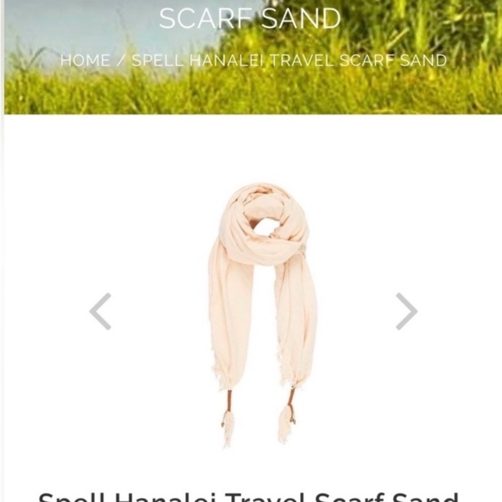 Spell Sand-Toned Hanalei Scarf